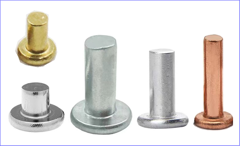 Apakah jenis kepala biasa rivet pepejal?