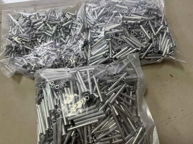Nuote Metals Menghantar Rivet Tiub Aluminium – Tiga Saiz untuk Aplikasi Kraf & Hiasan