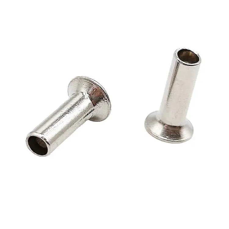 Rivet separuh tiub kepala countersunk