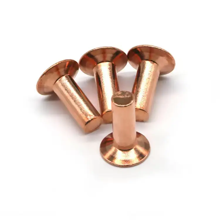 Rivet pepejal kepala countersunk